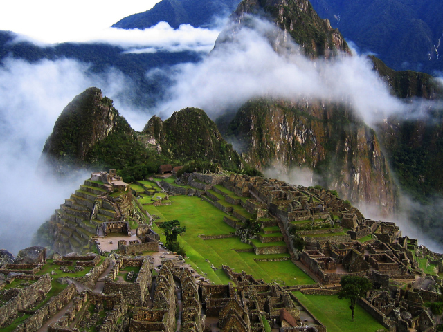 Fondo de pantalla Machu Picchu 640x480