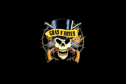 Screenshot №1 pro téma Guns'n'roses Logo 480x320