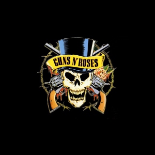 Kostenloses Guns'n'roses Logo Wallpaper für iPad 3