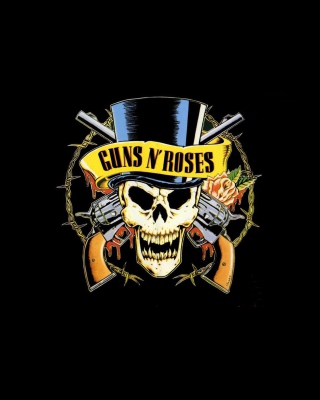 Kostenloses Guns'n'roses Logo Wallpaper für 240x320