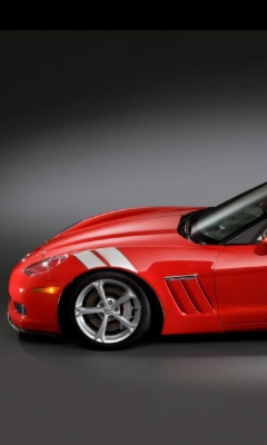Fondo de pantalla Corvette 240x400