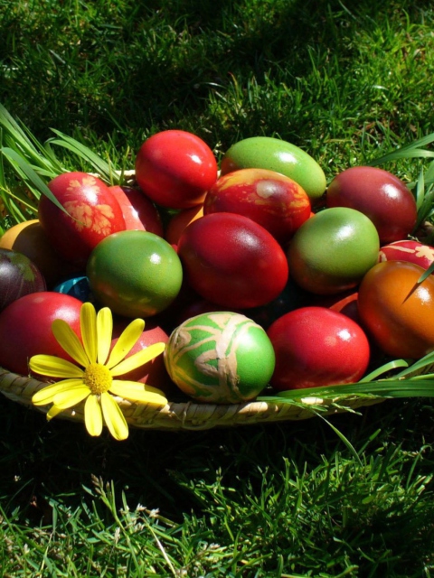 Обои Happy Easter 480x640