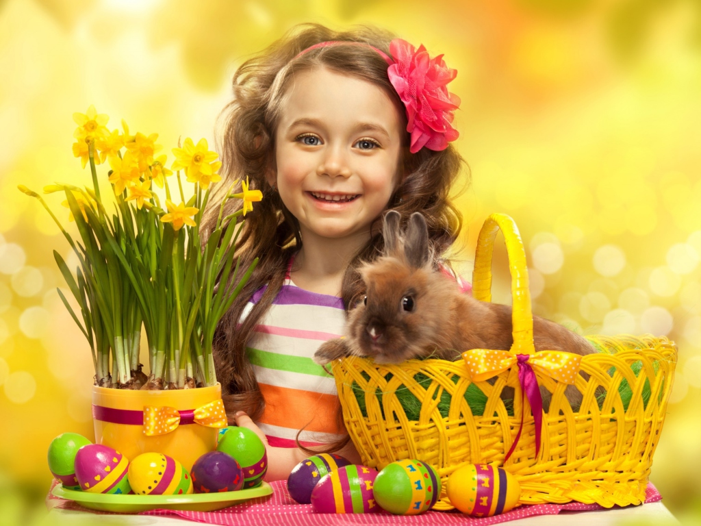 Easter Time wallpaper 1024x768