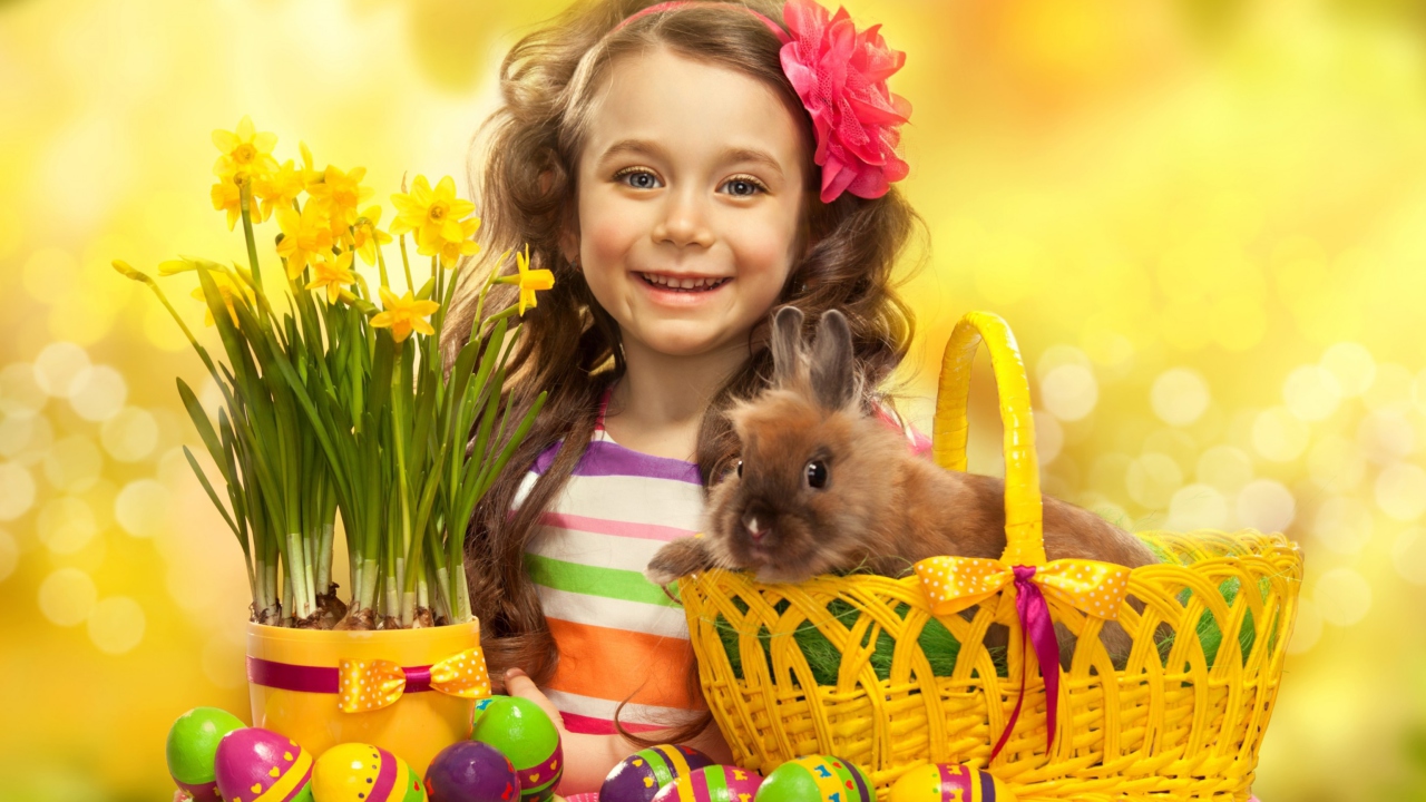 Easter Time wallpaper 1280x720
