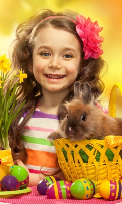 Easter Time wallpaper 240x400
