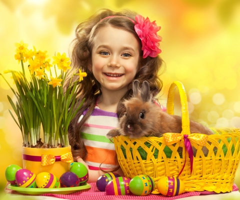 Easter Time wallpaper 480x400