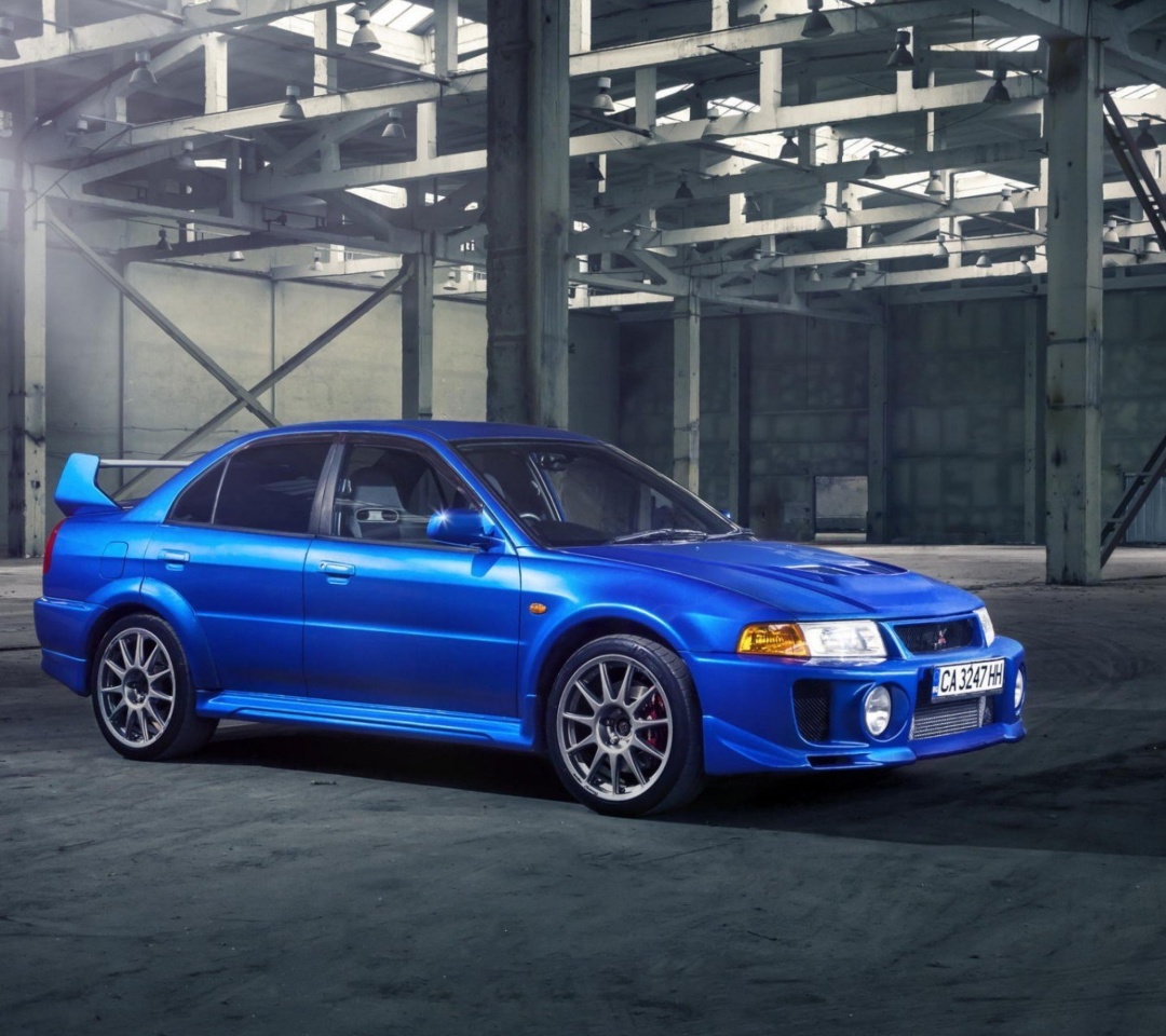 Fondo de pantalla Mitsubishi Lancer Evolution 6 1080x960