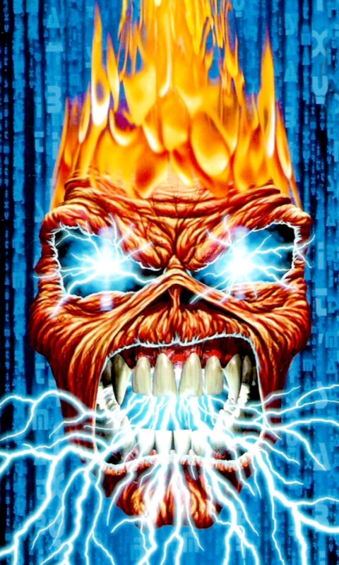Screenshot №1 pro téma Iron Maiden 480x800