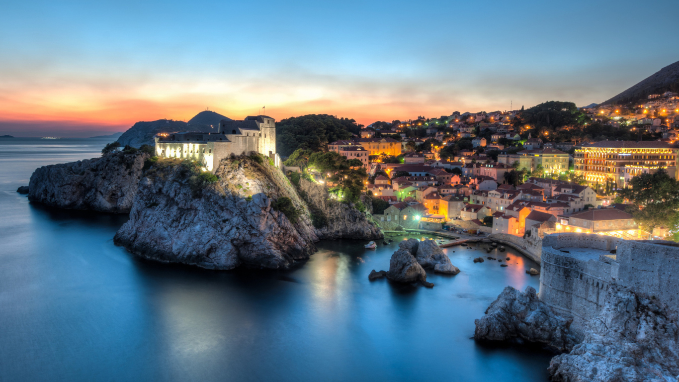 Screenshot №1 pro téma Dubrovnik - Croatia 1366x768