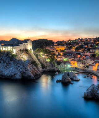 Dubrovnik - Croatia Background for 240x320