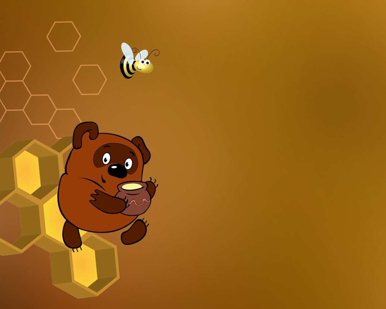 Screenshot №1 pro téma Winnie the Pooh 1280x1024