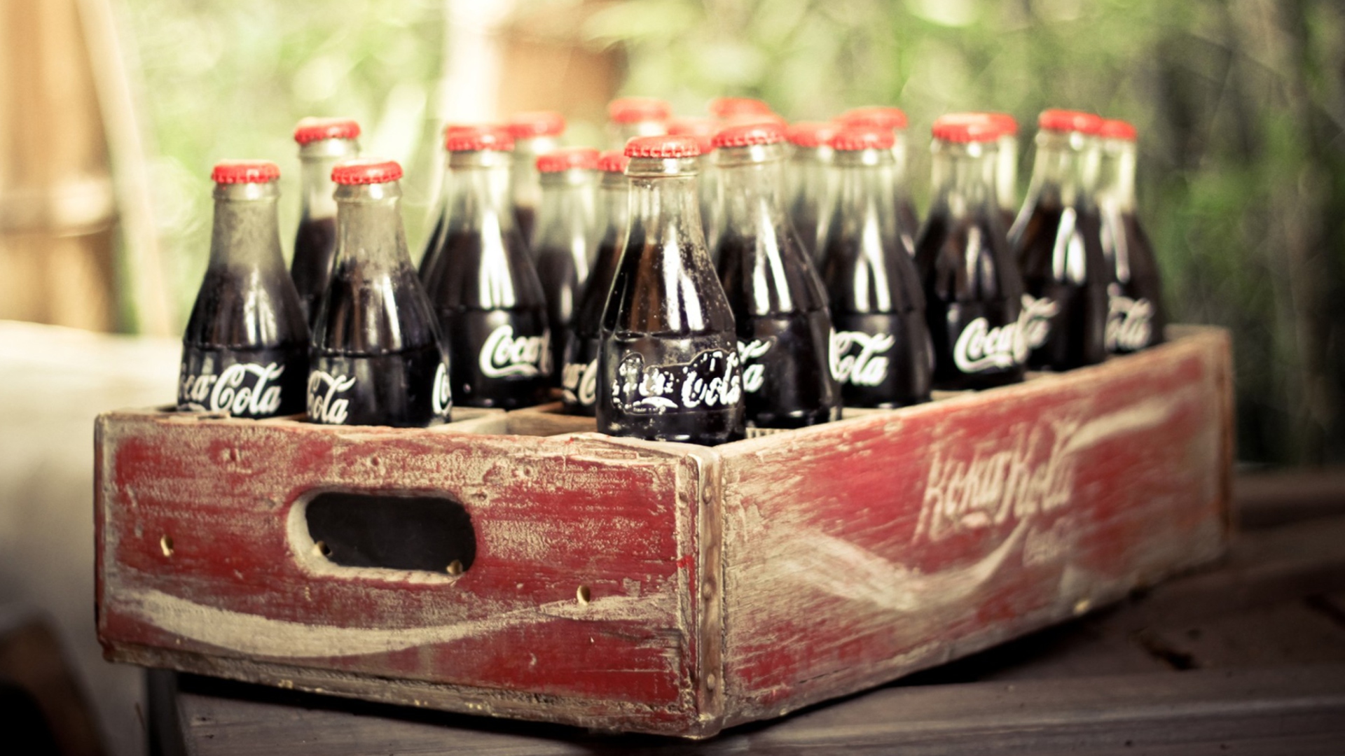 Screenshot №1 pro téma Vintage Coca-Cola Bottles 1920x1080