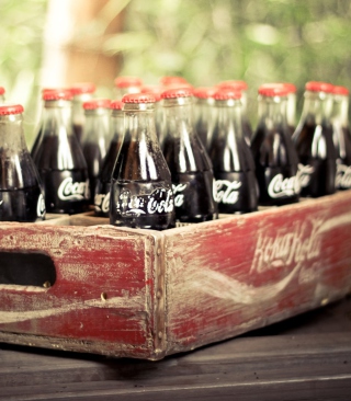 Vintage Coca-Cola Bottles - Obrázkek zdarma pro 640x960