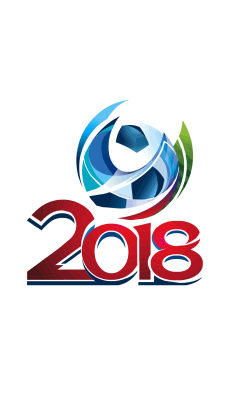 Das 2018 FIFA World Cup in Russia Wallpaper 240x400