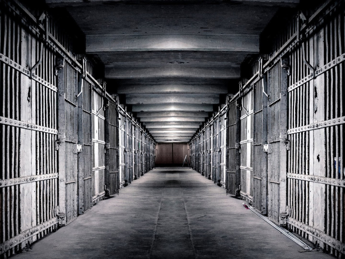 Das Inside in Alcatraz Prison Wallpaper 1152x864