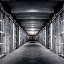 Inside in Alcatraz Prison wallpaper 208x208