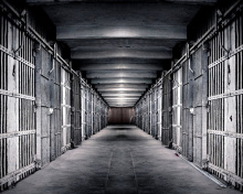 Das Inside in Alcatraz Prison Wallpaper 220x176