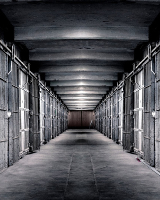 Kostenloses Inside in Alcatraz Prison Wallpaper für Nokia 1006