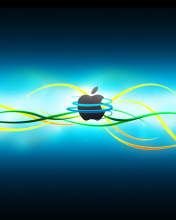 Das Apple Emblem Wallpaper 176x220