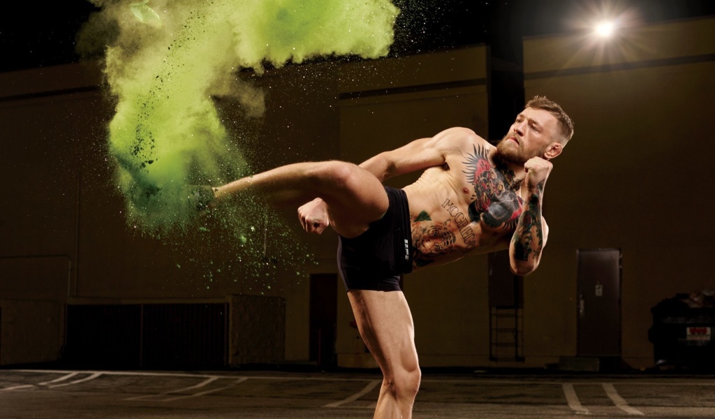 Conor McGregor MMA King wallpaper 1024x600