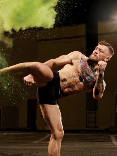 Das Conor McGregor MMA King Wallpaper 240x320