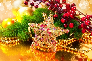 Free Golden Star Picture for Android, iPhone and iPad