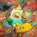 Das Adventure Time Animation Wallpaper 128x128