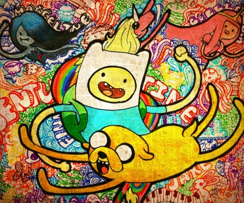 Screenshot №1 pro téma Adventure Time Animation 480x400