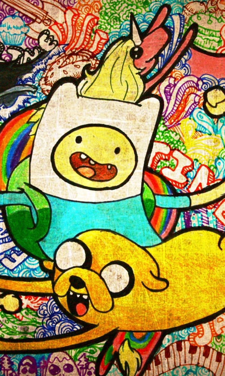 Screenshot №1 pro téma Adventure Time Animation 768x1280