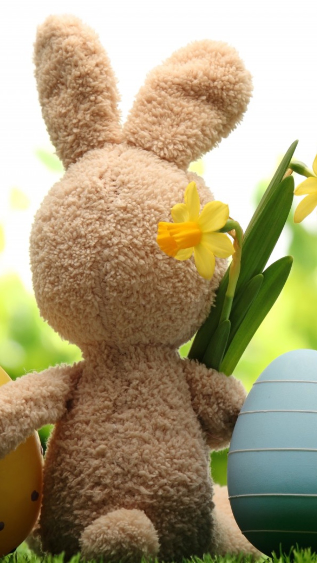 Fondo de pantalla Easter Rabbit 640x1136