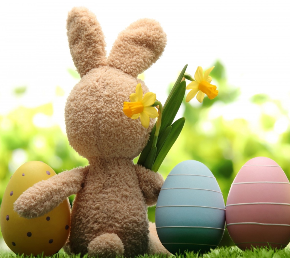Fondo de pantalla Easter Rabbit 960x854