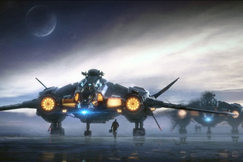 Star Wars Battlefront 3 Fighter Jet screenshot #1 480x320