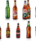 Fondo de pantalla Beer Brands, Bosman, Ksiaz, Harnas, Kasztelan 128x160