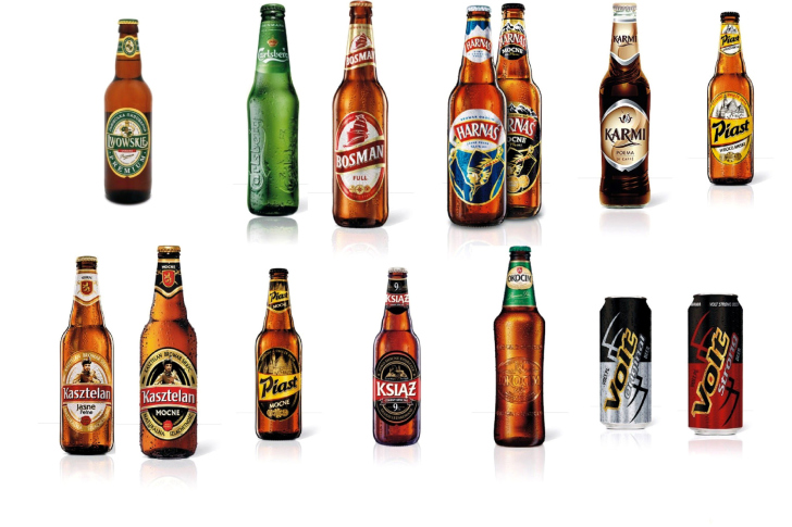 Fondo de pantalla Beer Brands, Bosman, Ksiaz, Harnas, Kasztelan