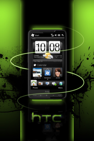 Das HTC HD Wallpaper 320x480