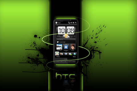 Das HTC HD Wallpaper 480x320