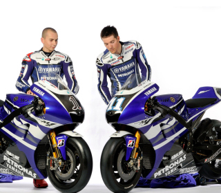 Jorge Lorenzo And Ben Spies papel de parede para celular para iPad 3