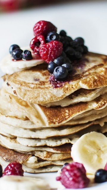 Screenshot №1 pro téma Pancakes With Sweet Berries 360x640