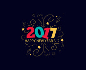 Sfondi New Year 2017 176x144