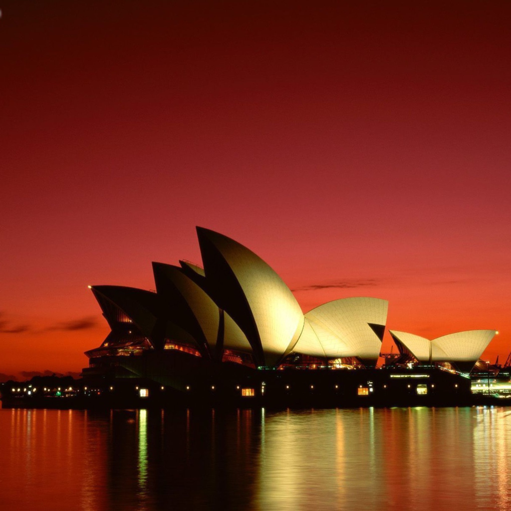 Das Sydney Opera House - Australia Wallpaper 1024x1024