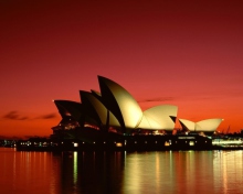 Das Sydney Opera House - Australia Wallpaper 220x176