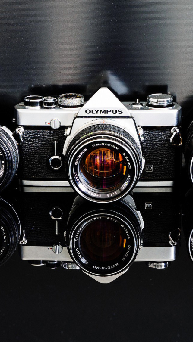 Das Olympus Camera MD Wallpaper 640x1136