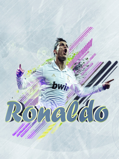 Fondo de pantalla Cristiano Ronaldo 240x320