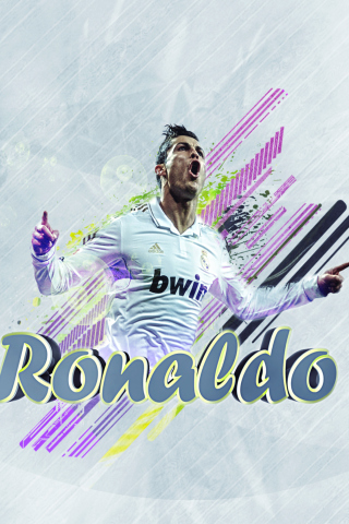 Fondo de pantalla Cristiano Ronaldo 320x480