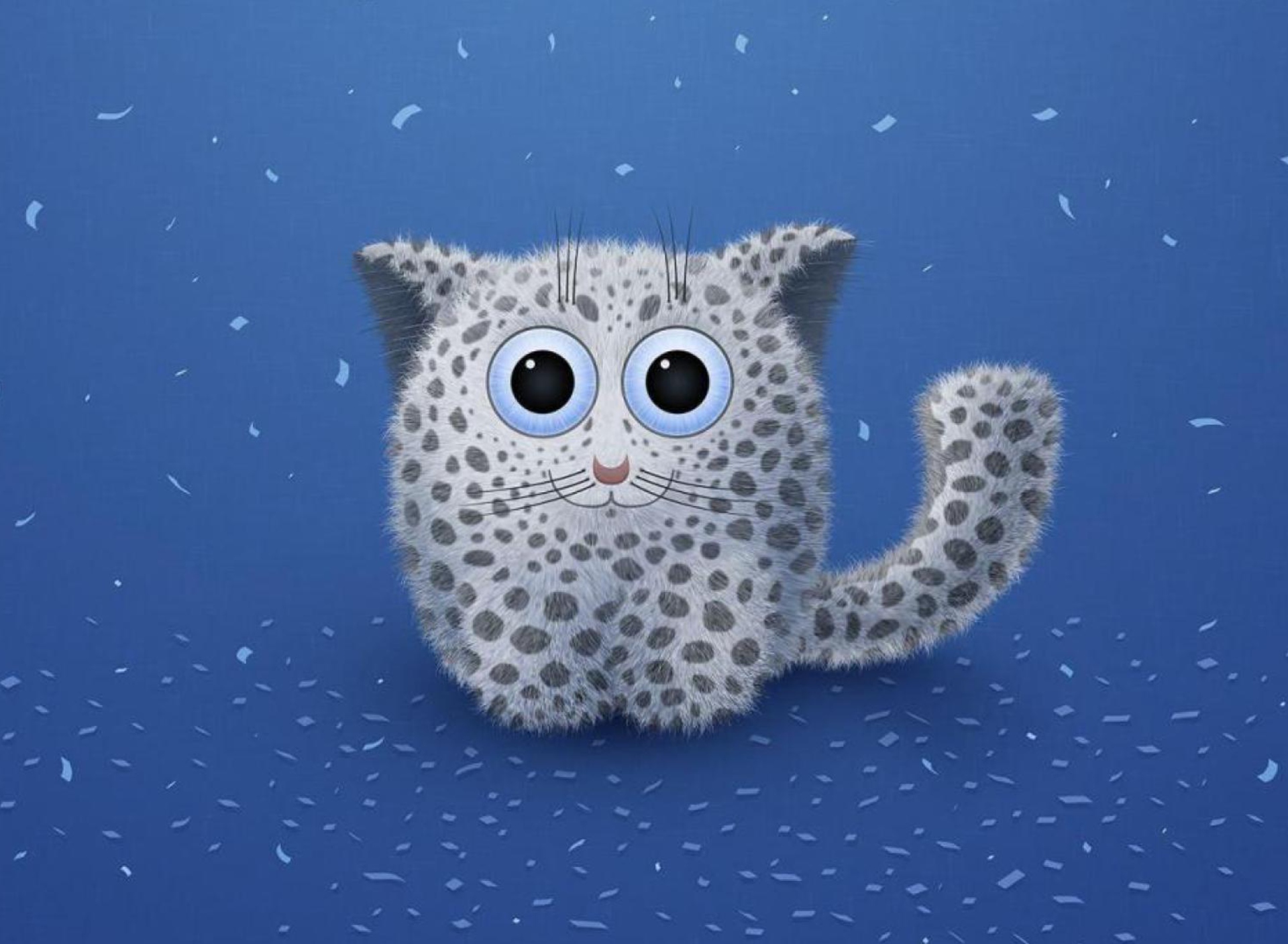 Обои Snow Leopard 1920x1408