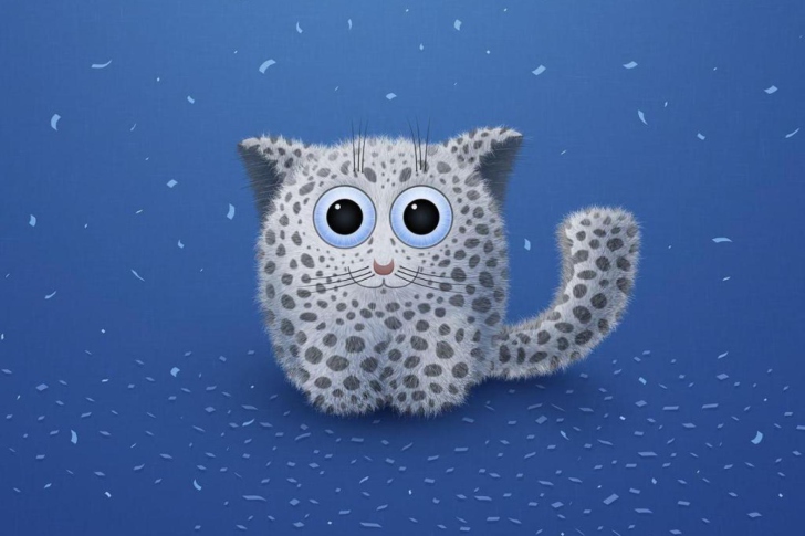 Fondo de pantalla Snow Leopard