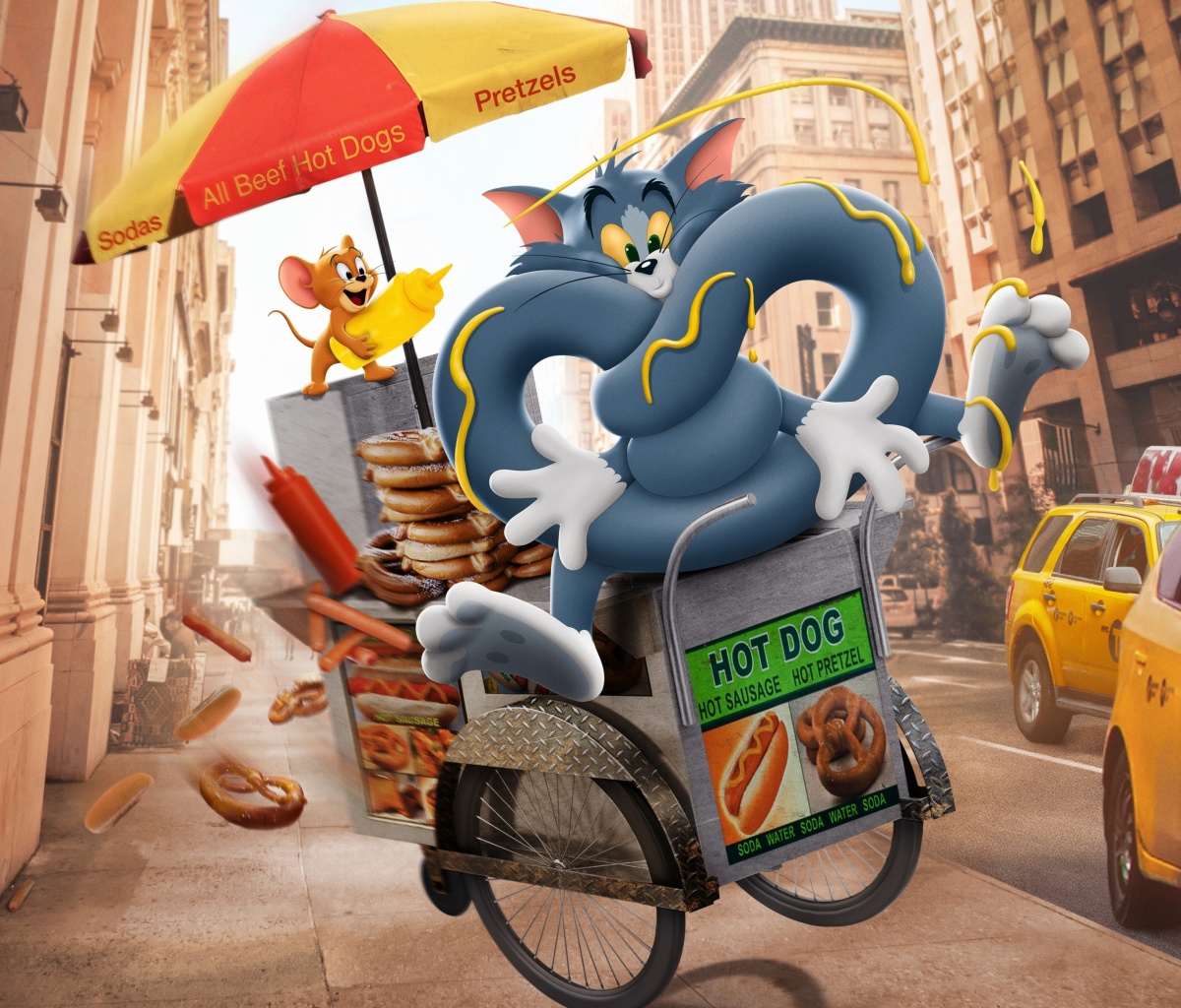 Das Tom a Jerry 2021 Wallpaper 1200x1024