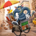 Fondo de pantalla Tom a Jerry 2021 128x128