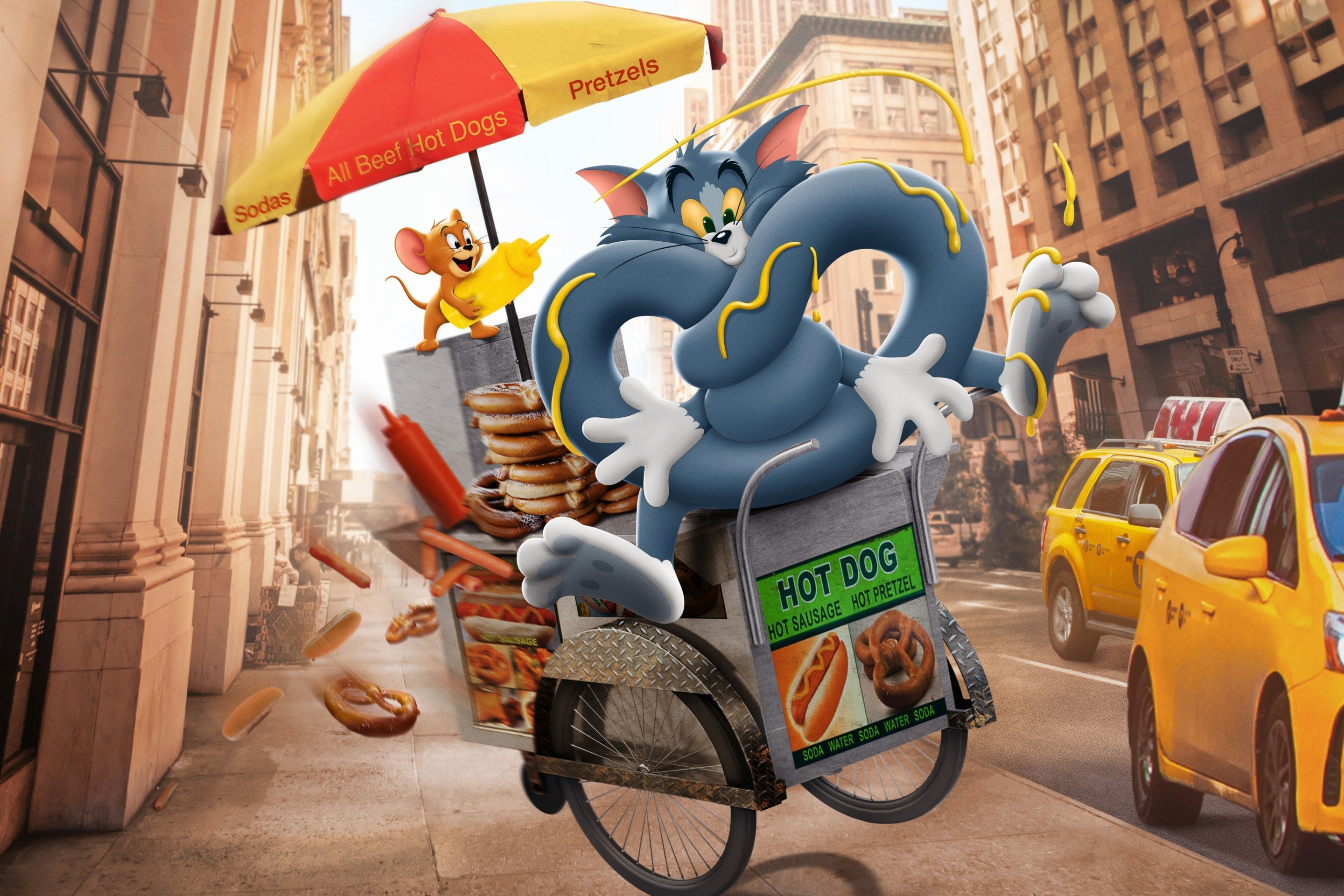Das Tom a Jerry 2021 Wallpaper 2880x1920