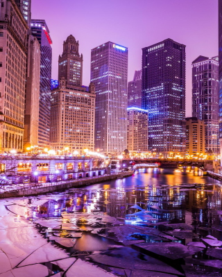 Kostenloses Illinois Chicago Wallpaper für LG Glance